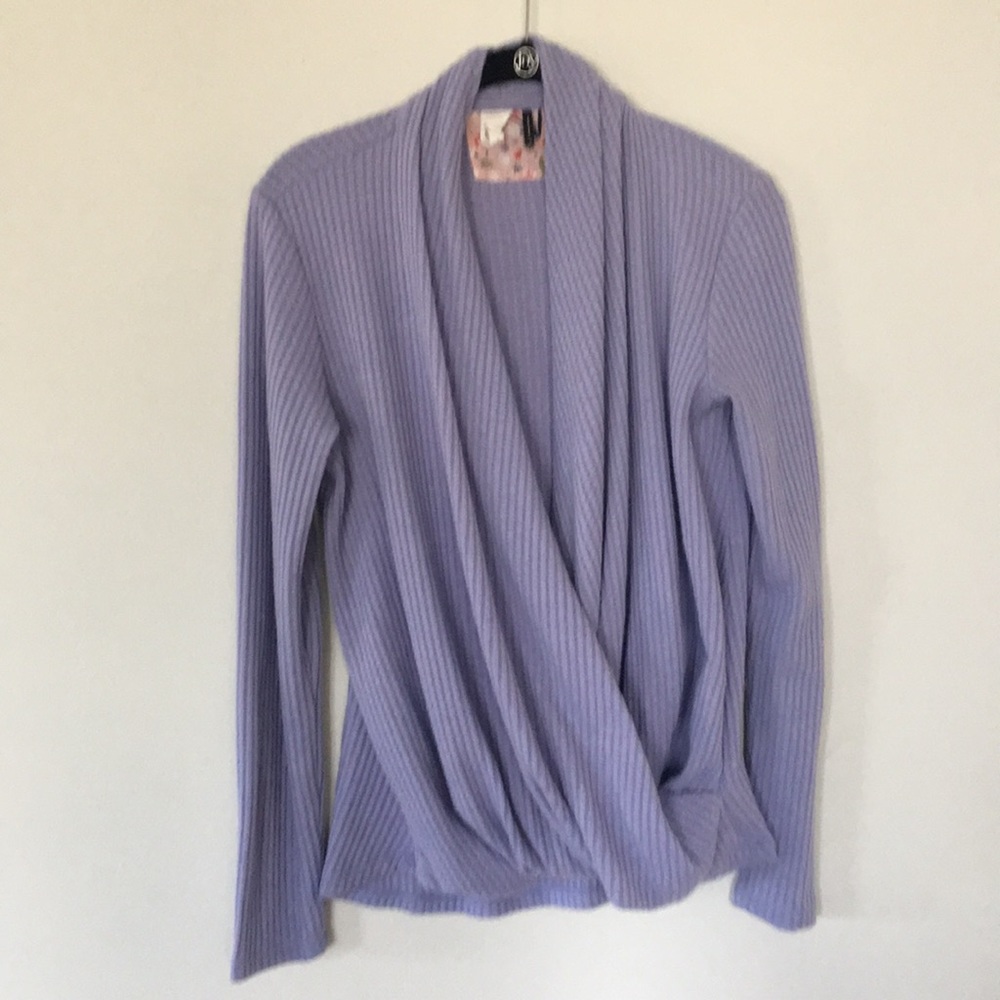 Anthropologie Akemi +Kin Waffle Top Size M